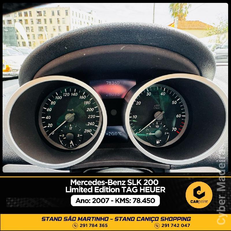 MERCEDES SLK SLK 200 Limited Edition TAG HEUER : 1.8cc Kompressor 163cv Gasolina 