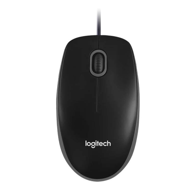 Rato Óptico Logitech B100 1000DPI Preto