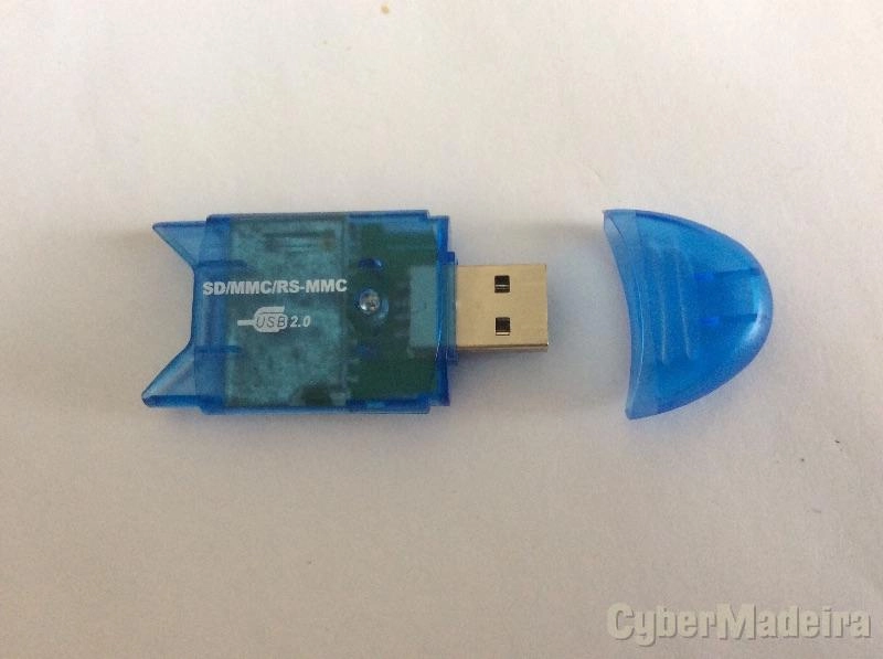 Leitor USB de cartão de memória SD , MMC , RS-MMC