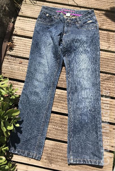 Calças motociclista feminina Jeans da marca „Held“ 30/32