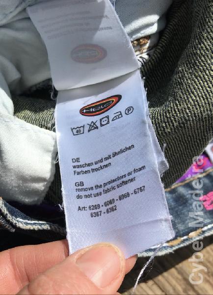 Calças motociclista feminina Jeans da marca „Held“ 30/32