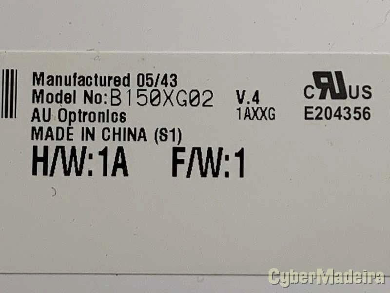 Ecrã B150XG02 para portátil