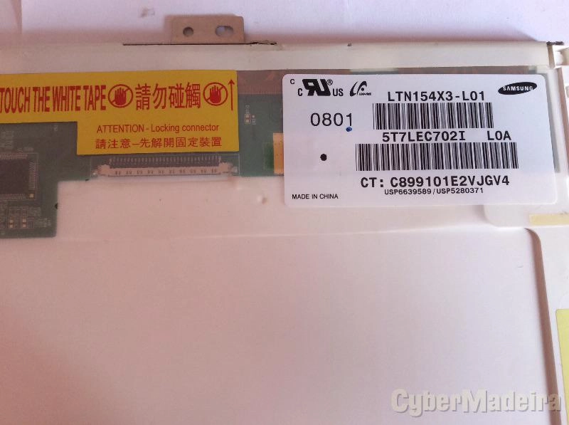 LCD LP154X3-L01 para portatil de 15.4 polegadas