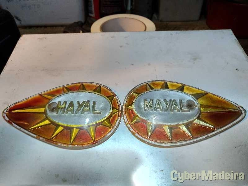 Emblemas do depósito de gasolina Mayal Casal Zundapp