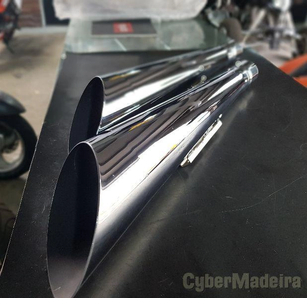 Escapes Cromados Chopper, Custom, Cruiser