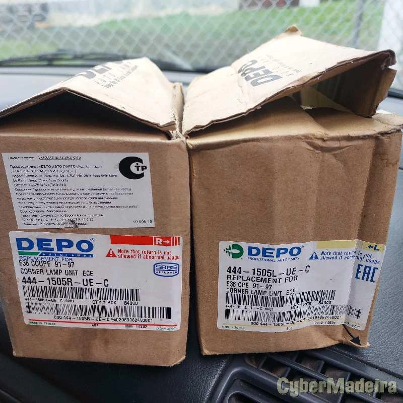 Farois transeiros e piscas.do e36 coupe