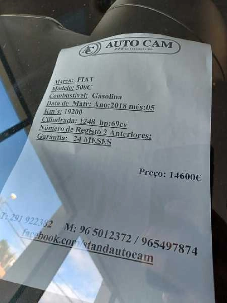 FIAT 500C SPORT SPORT