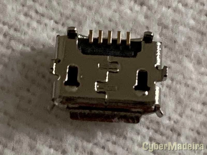 Ficha conector de carga controlo PS4