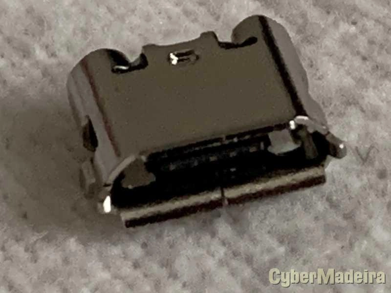 Ficha conector de carga controlo PS4
