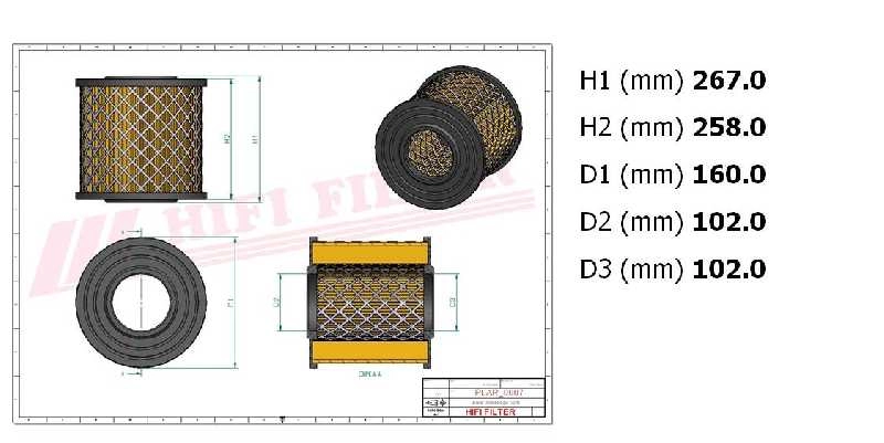 Filtro ar motor aplicação/ATLAS COPCO