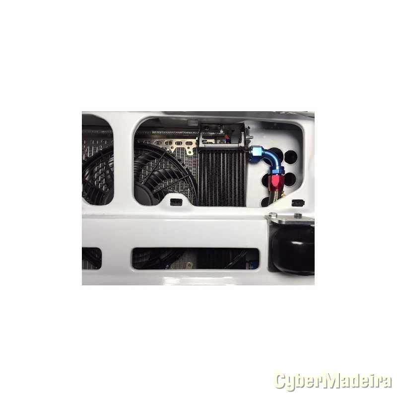Ford Radiador de óleo Motamec 13 de 235 mm -10 AN JIC – Ford Escort Gasolina 320