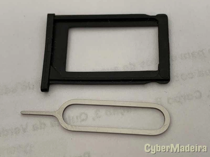 Gaveta leitor cartão SIM iPhone 3 e 3GS