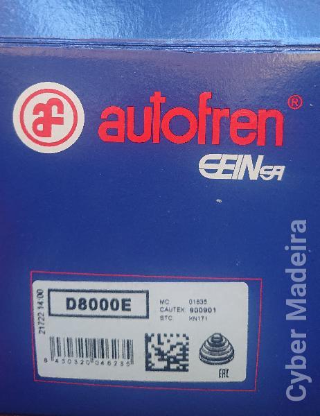 Autofren Seinsa D8000E (dois jogos de foles veio de transmissão novos)