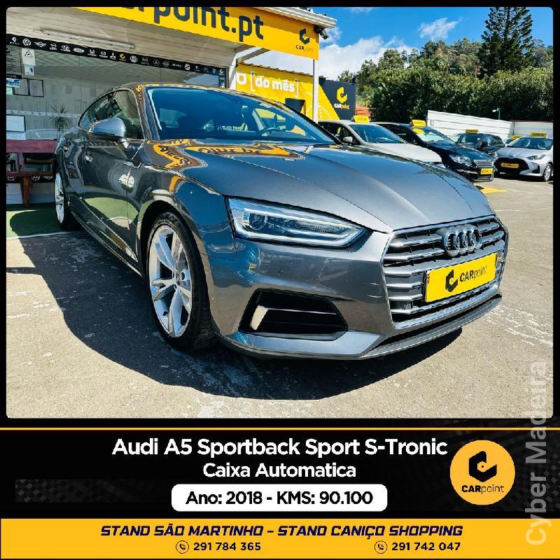 AUDI A5 Sportback Sport S-Tronic : 2.0cc TDi 150cv Gasóleo 