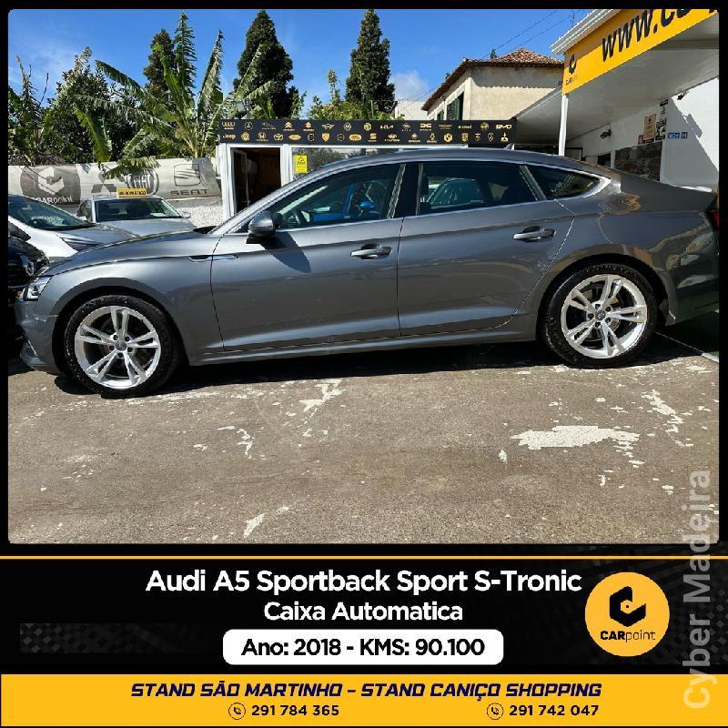 AUDI A5 Sportback Sport S-Tronic : 2.0cc TDi 150cv Gasóleo 