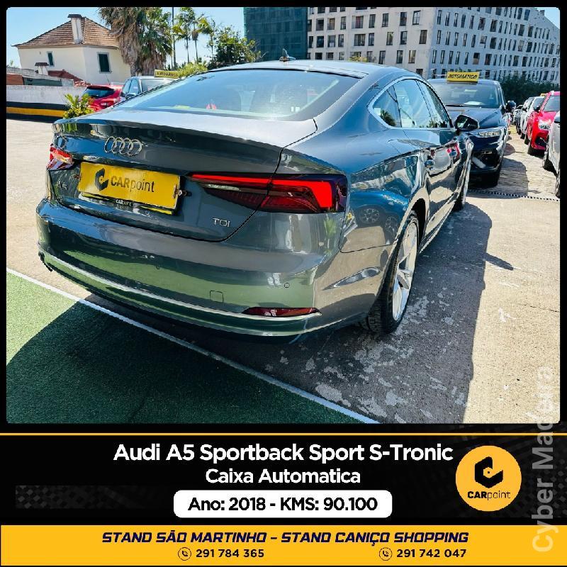 AUDI A5 Sportback Sport S-Tronic : 2.0cc TDi 150cv Gasóleo 
