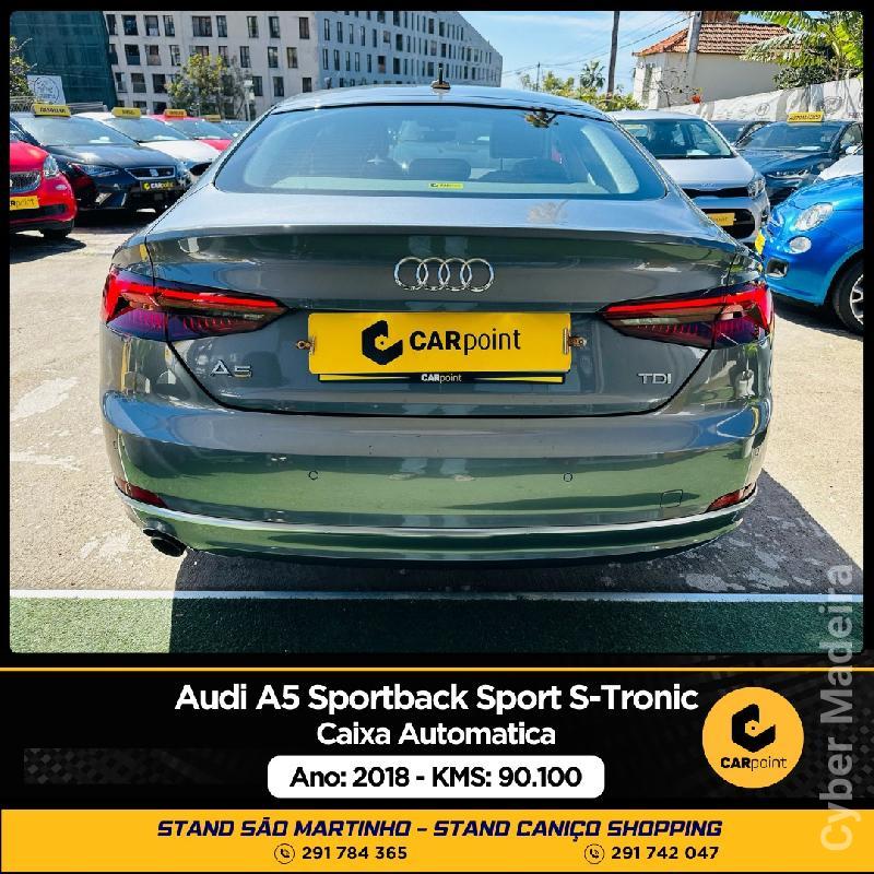 AUDI A5 Sportback Sport S-Tronic : 2.0cc TDi 150cv Gasóleo 