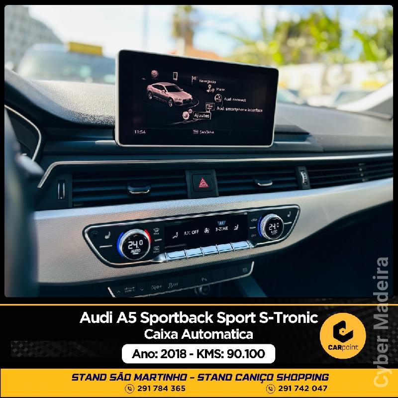AUDI A5 Sportback Sport S-Tronic : 2.0cc TDi 150cv Gasóleo 