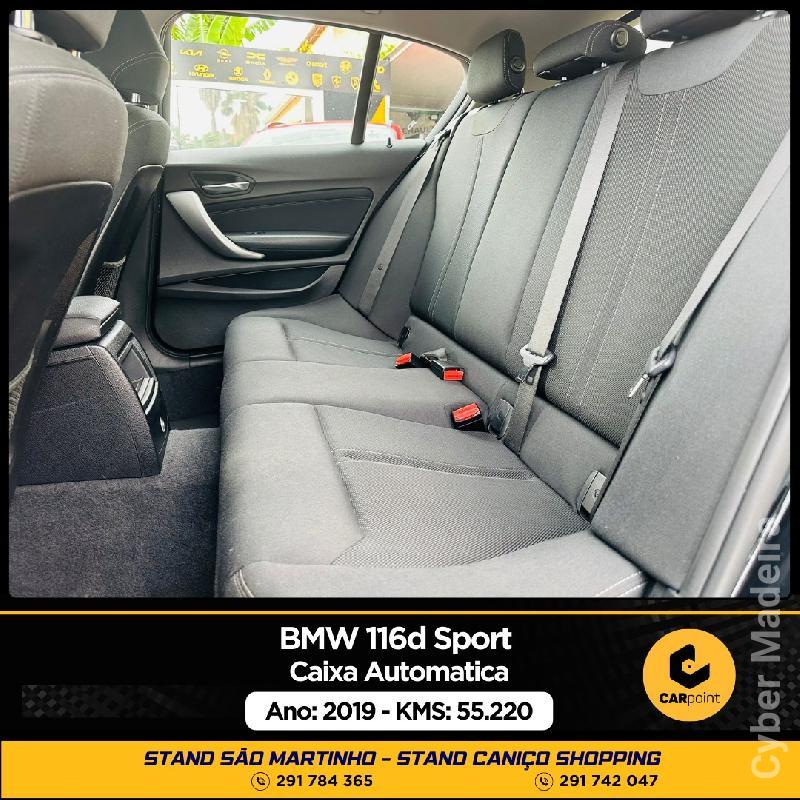 BMW Serie 1 116d Sport : 1.5cc Diesel 116cv Gasóleo 