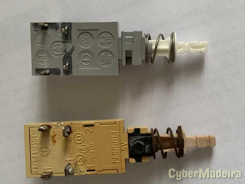 Interrupteur hotte aspirante CALRUS