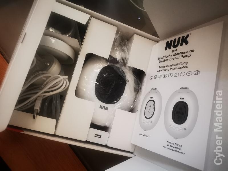 NUK Nature Sense Bomba Tira Leite Recarregável