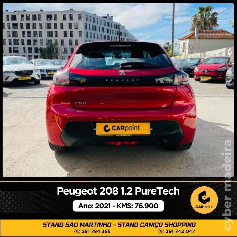 PEUGEOT 208 1.2 PureTech Active Pack : 1.2cc 101cv Gasolina