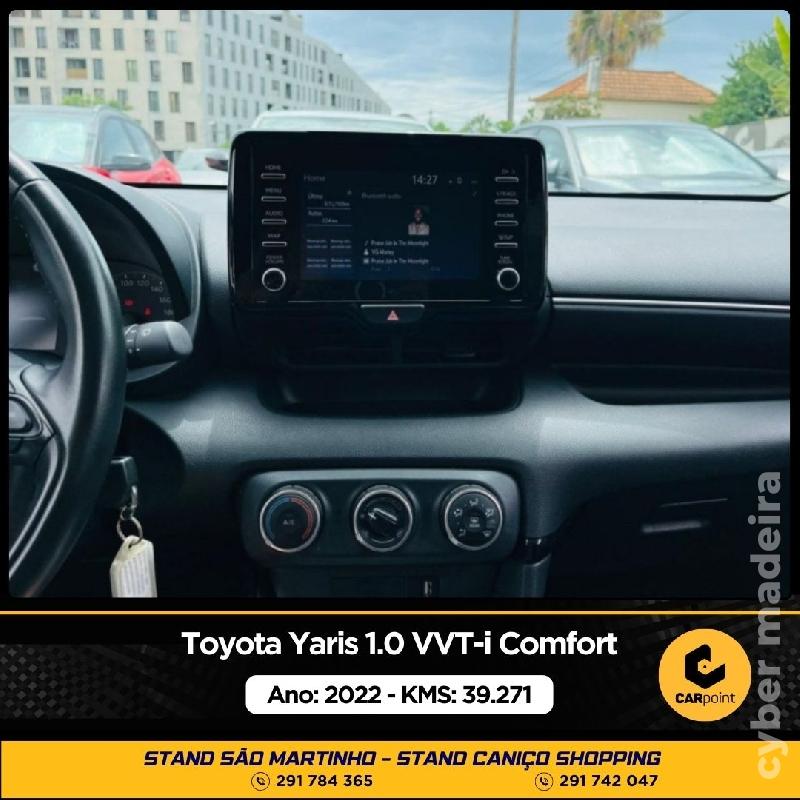 TOYOTA YARIS 1.0 VVT-i Comfort : 1.0 VVT-i 72cv Gasolina