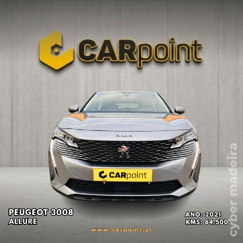 PEUGEOT 3008 Allure : 1.5cc HDi 130cv Gasóleo