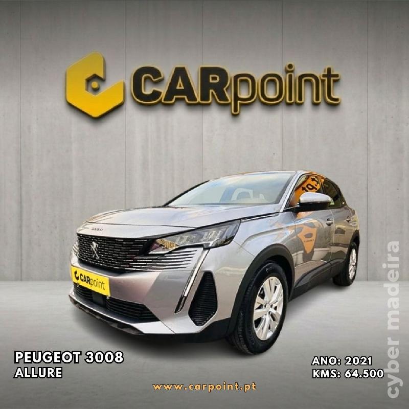 PEUGEOT 3008 Allure : 1.5cc HDi 130cv Gasóleo