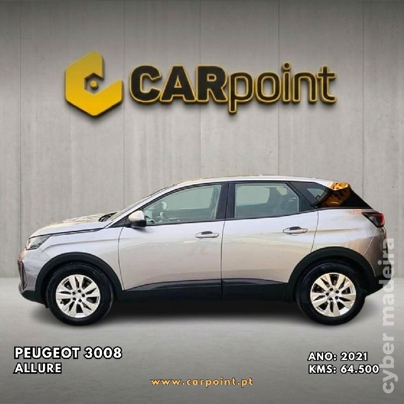 PEUGEOT 3008 Allure : 1.5cc HDi 130cv Gasóleo