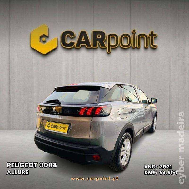PEUGEOT 3008 Allure : 1.5cc HDi 130cv Gasóleo