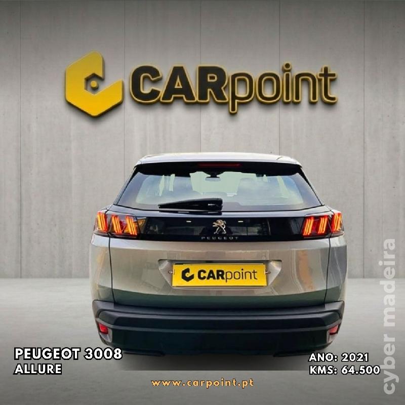 PEUGEOT 3008 Allure : 1.5cc HDi 130cv Gasóleo