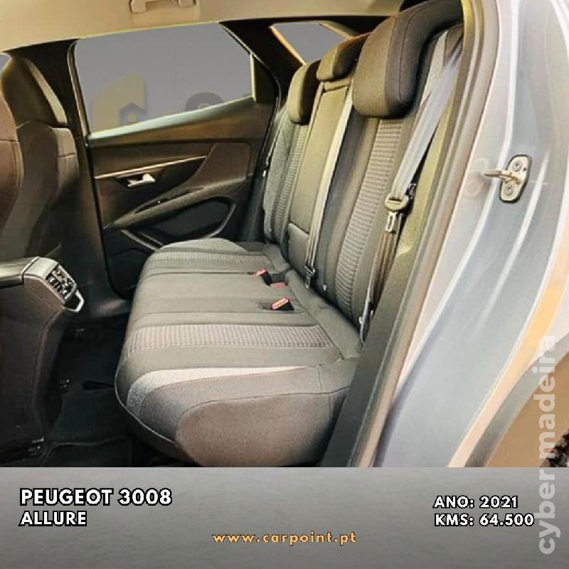 PEUGEOT 3008 Allure : 1.5cc HDi 130cv Gasóleo