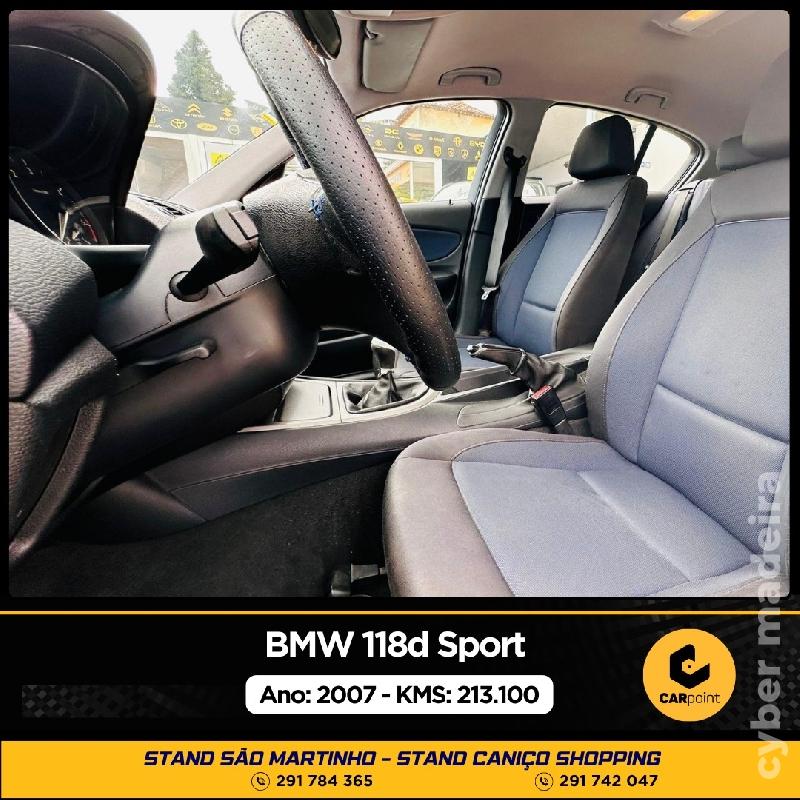 BMW Serie 1 118d Sport 𝑴𝑶𝑻𝑶𝑹: 2.0cc 143cv Gasóleo 
