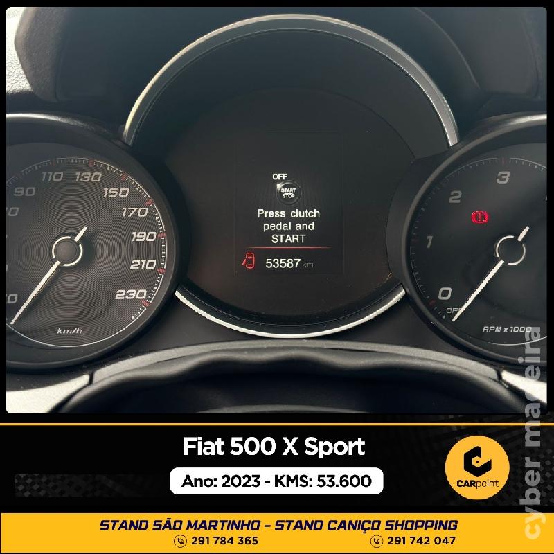 FIAT 500 Sport  𝑴𝑶𝑻𝑶𝑹: 1.3cc Multijet 95CV Gasóleo 