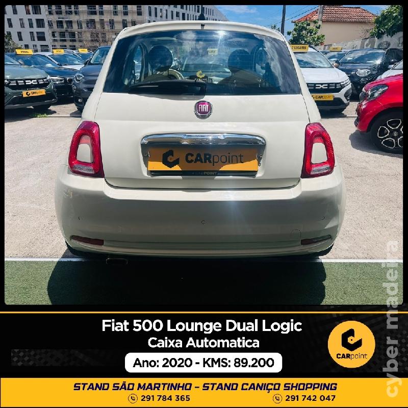 FIAT 500 Lounge Dual Logic 𝑴𝑶𝑻𝑶𝑹: 1.2cc 69cv Gasolina 