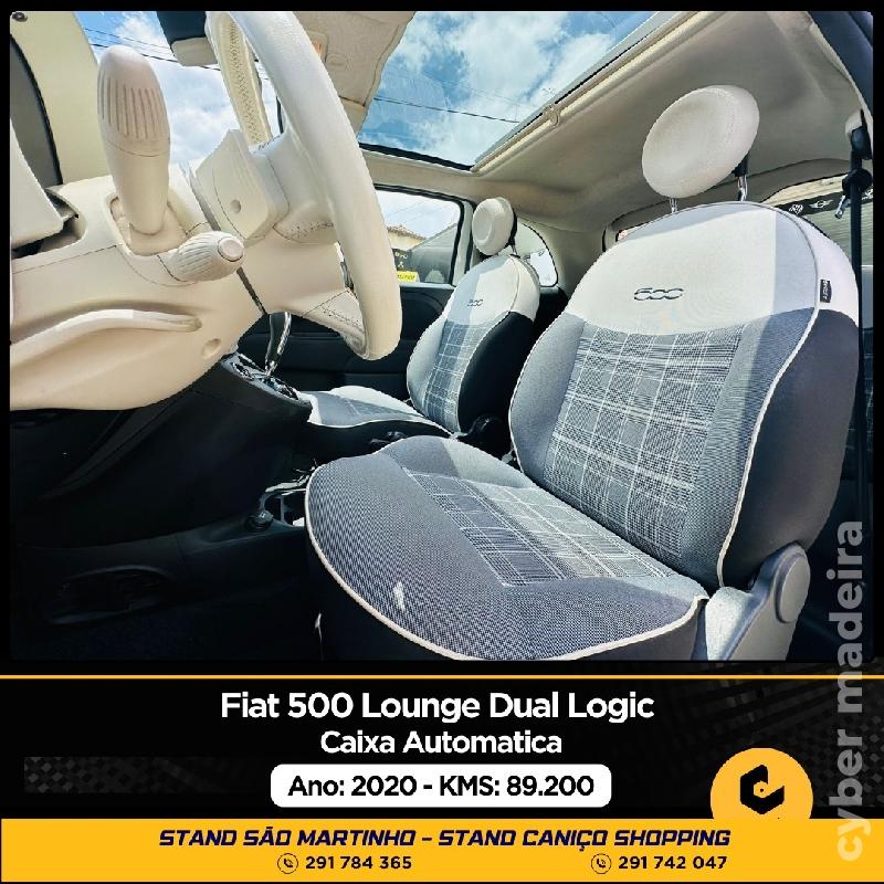 FIAT 500 Lounge Dual Logic 𝑴𝑶𝑻𝑶𝑹: 1.2cc 69cv Gasolina 