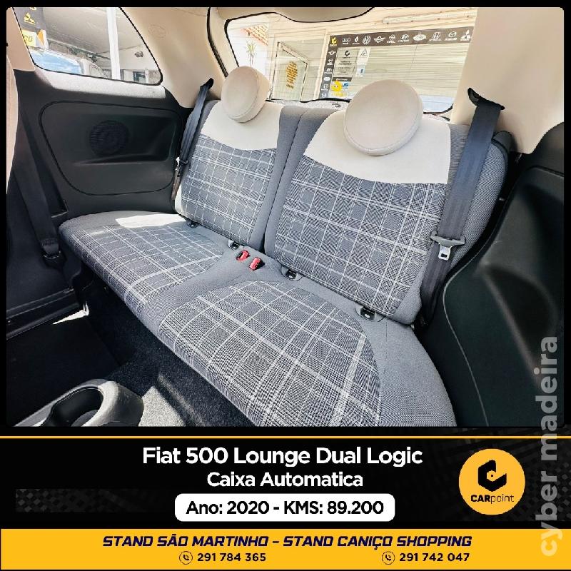 FIAT 500 Lounge Dual Logic 𝑴𝑶𝑻𝑶𝑹: 1.2cc 69cv Gasolina 