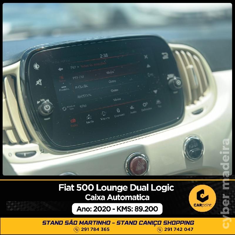 FIAT 500 Lounge Dual Logic 𝑴𝑶𝑻𝑶𝑹: 1.2cc 69cv Gasolina 