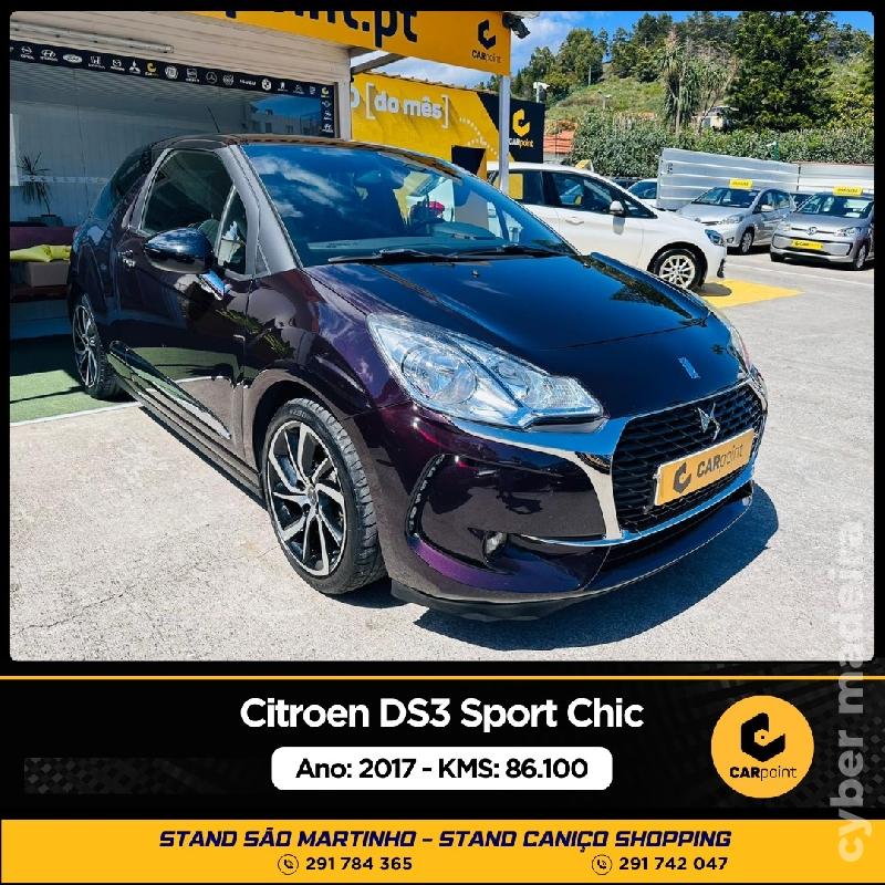 CITROEN DS3 Sport Chic 𝑴𝑶𝑻𝑶𝑹: 1.6cc HDi 100cv Gasóleo 