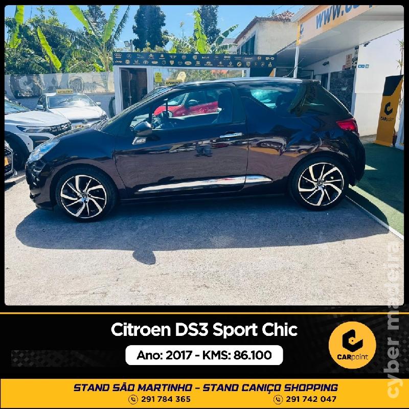 CITROEN DS3 Sport Chic 𝑴𝑶𝑻𝑶𝑹: 1.6cc HDi 100cv Gasóleo 