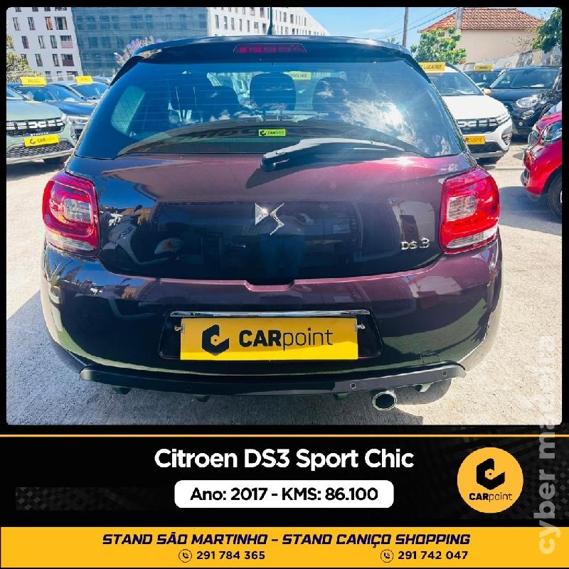 CITROEN DS3 Sport Chic 𝑴𝑶𝑻𝑶𝑹: 1.6cc HDi 100cv Gasóleo 