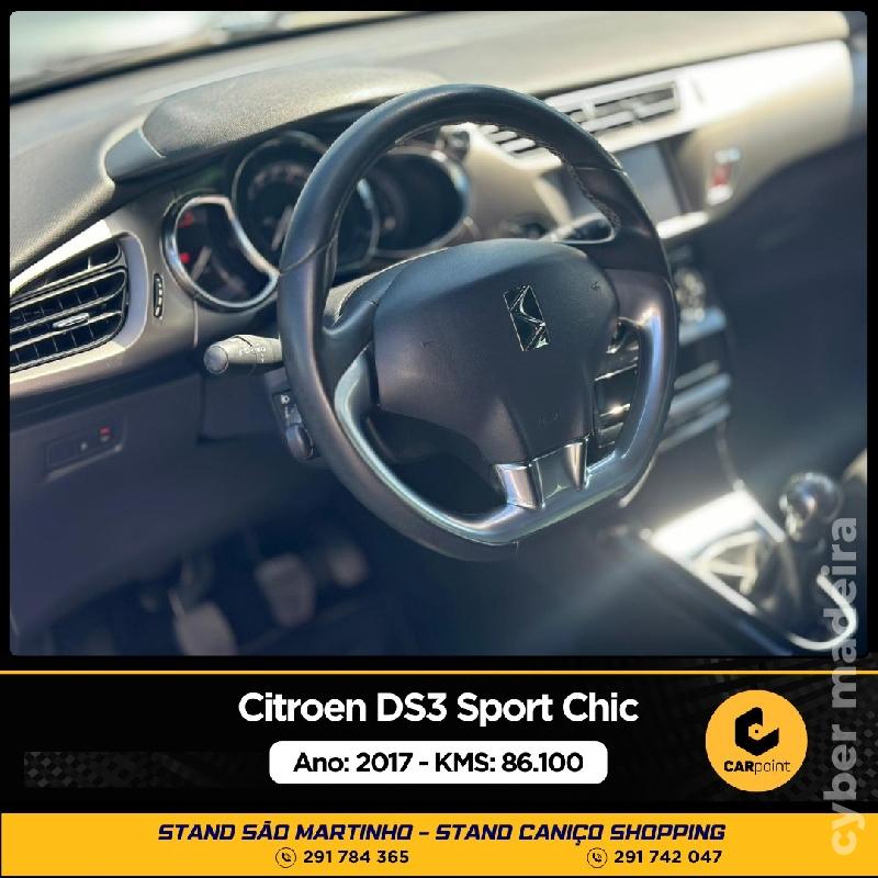 CITROEN DS3 Sport Chic 𝑴𝑶𝑻𝑶𝑹: 1.6cc HDi 100cv Gasóleo 