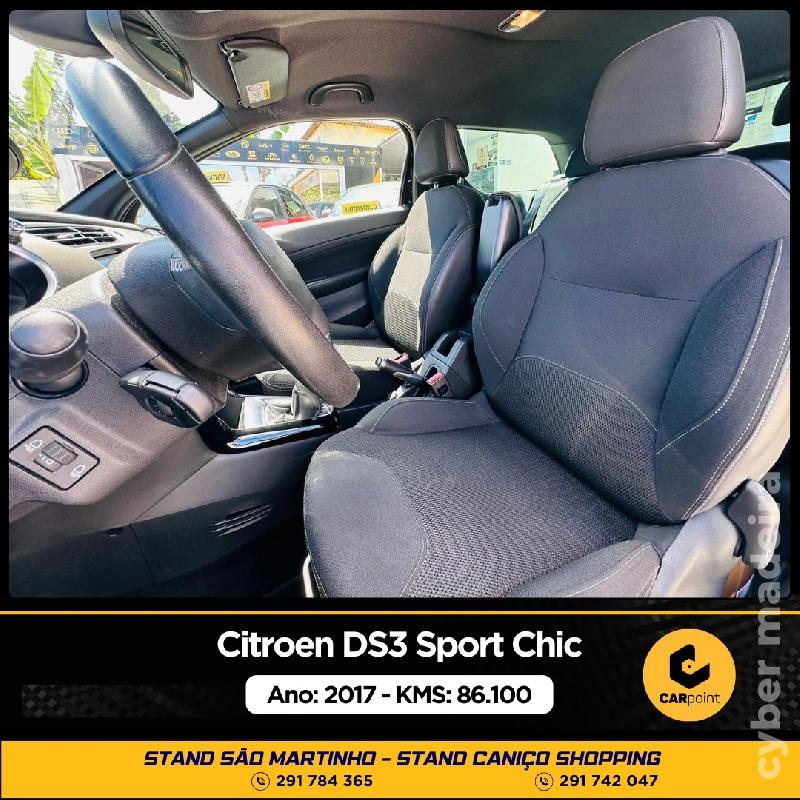CITROEN DS3 Sport Chic 𝑴𝑶𝑻𝑶𝑹: 1.6cc HDi 100cv Gasóleo 