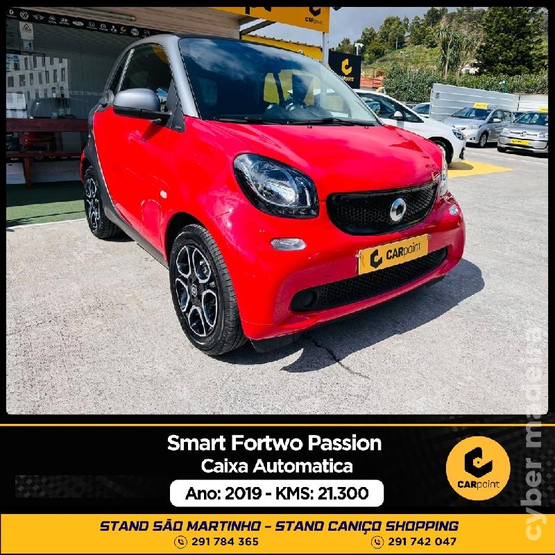SMART FORTWO Passion Automático 𝑴𝑶𝑻𝑶𝑹: 0.9cc TCe 90cv Gasolina 