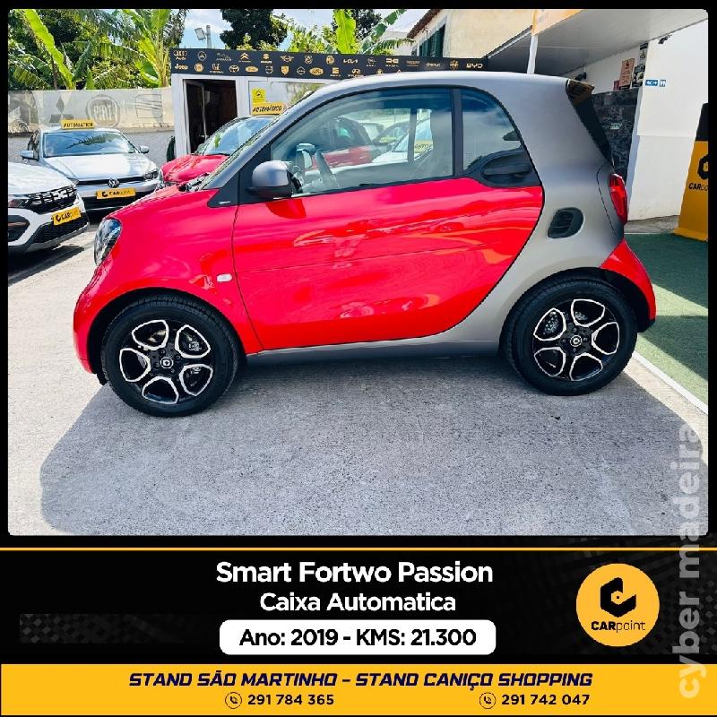 SMART FORTWO Passion Automático 𝑴𝑶𝑻𝑶𝑹: 0.9cc TCe 90cv Gasolina 