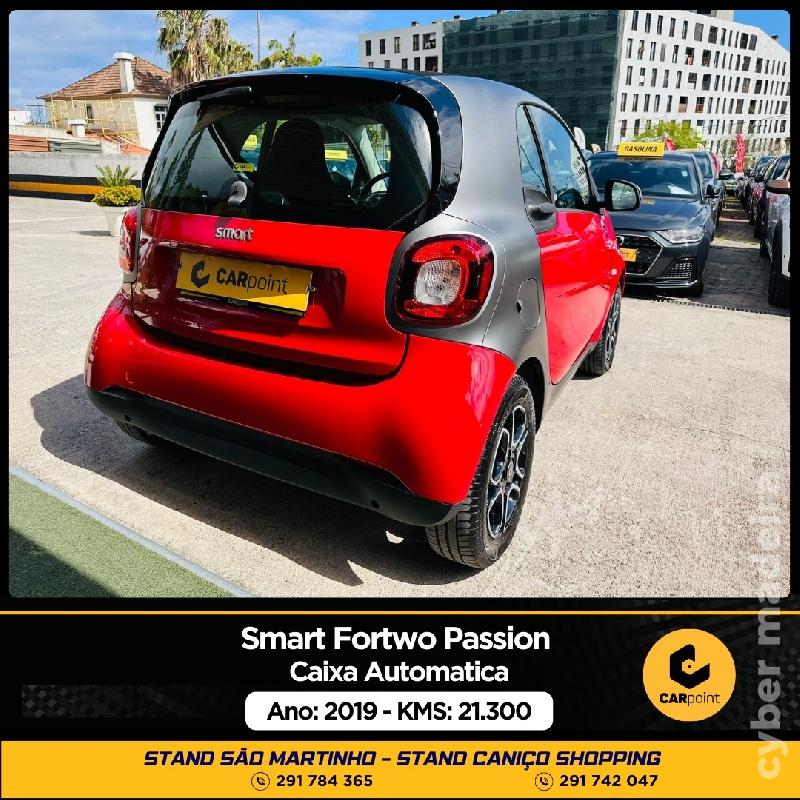 SMART FORTWO Passion Automático 𝑴𝑶𝑻𝑶𝑹: 0.9cc TCe 90cv Gasolina 