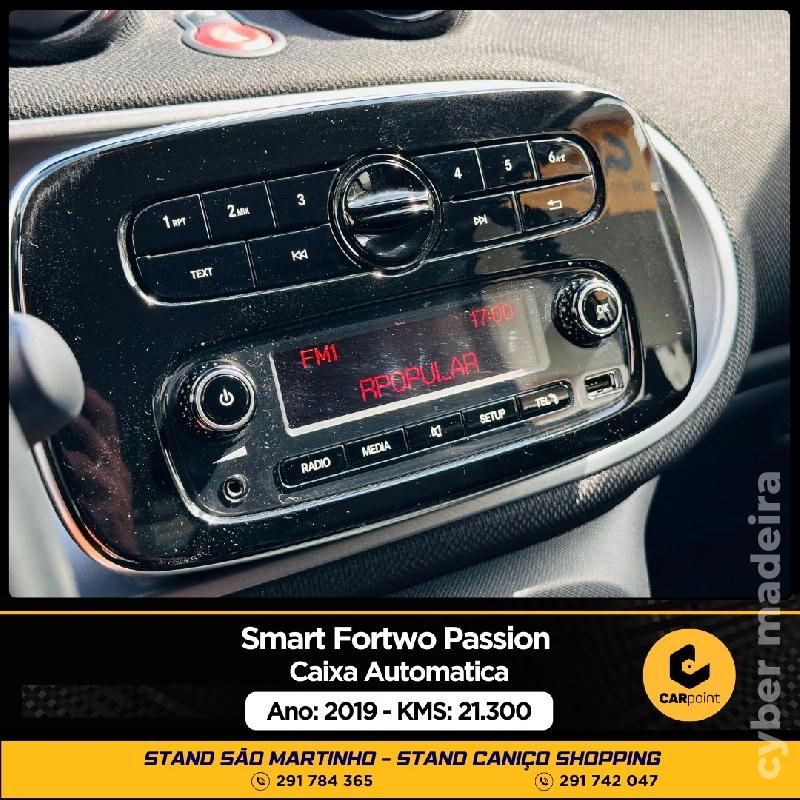 SMART FORTWO Passion Automático 𝑴𝑶𝑻𝑶𝑹: 0.9cc TCe 90cv Gasolina 