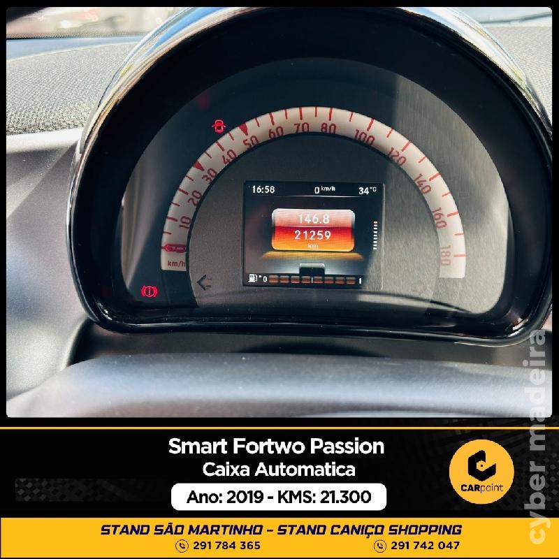SMART FORTWO Passion Automático 𝑴𝑶𝑻𝑶𝑹: 0.9cc TCe 90cv Gasolina 