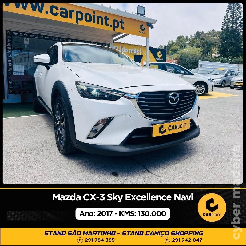 MAZDA 3 Sky Excellence Navi 𝑴𝑶𝑻𝑶𝑹: 1.5cc 105cv Gasóleo 